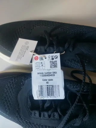 Zapatillas deportivas negras