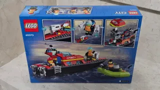 Lego City Barco de Bomberos 60373 sin abrir