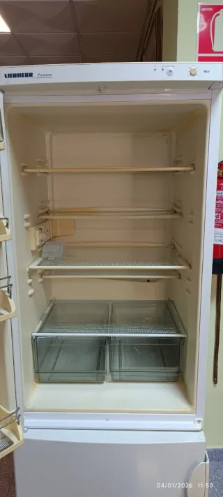 Frigorífico Liebherr blanco.,