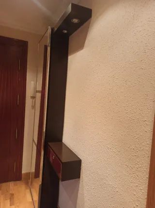Mueble entrada espejo, cajón, zapatero, perchero