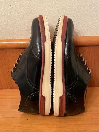 MASSIMO DUTTI - Zapatos Oxford Negros 39
