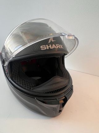 Casco Moto Shark Talla M Carbono