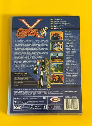 DVD Groizer X Anime