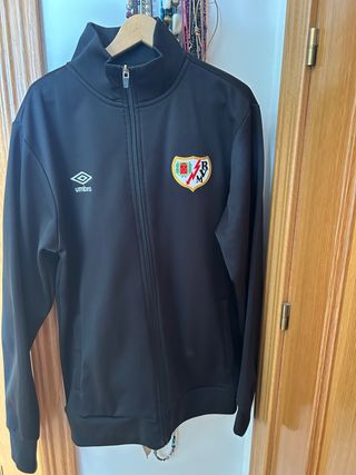Chaqueta Chándal Rayo Vallecano Umbro Negra