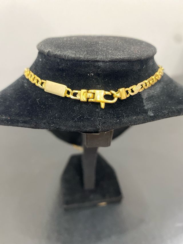 Cadena Oro 18k Bicolor Trenzada