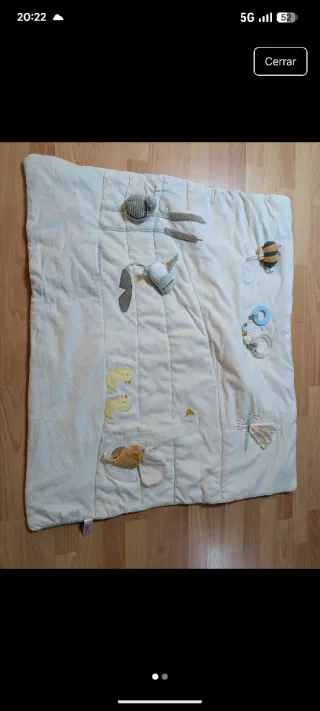 Alfombra sensorial para bebé Little Dutch