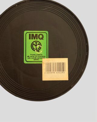 Lampada design Space Age vintage rossa italy