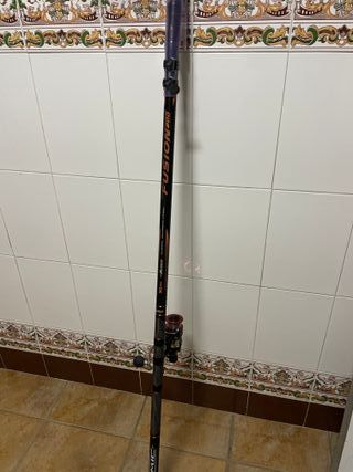 Caña de pescar colmic 7m FUSION 200 con carrete