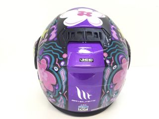 Casco MT Atom Axa Morado