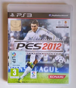 PES 2012 PS3 Konami Fútbol