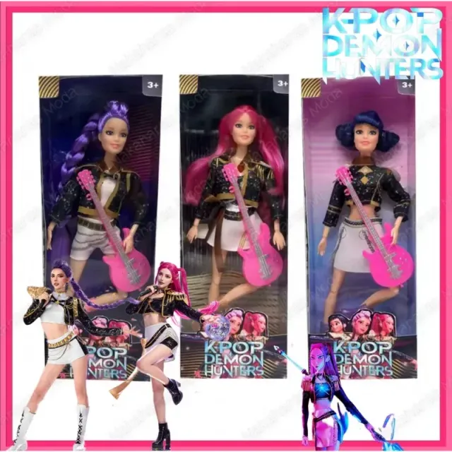 Set Muñecas K-Pop Demon Hunters