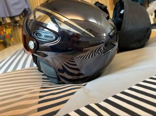Casco Esquí UVEX Carbono con Visor