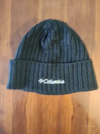 Gorro Columbia Gris Lana