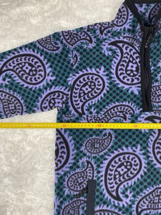 Polar OBEY Paisley Morado/Verde Talla S