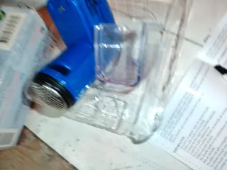 Quitapelusas Eléctrico Azul