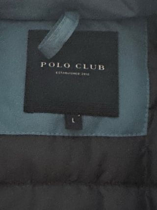 Chaqueta Polo Hombre Talla L Azul