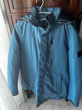 Chaqueta Polo Hombre Talla L Azul
