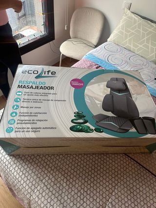 MASAJEADOR DE ESPALDA Y CUELLO – CONFORT TOTAL