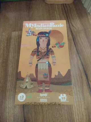 Puzzle Lonji Body Parts My Indian Puzzle