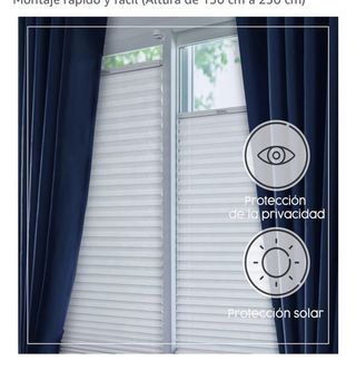 3 Persiana Plisada Concept Blinds Nueva