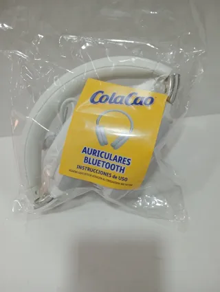 Auriculares Bluetooth Cola Cao Blancos