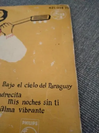 Vinilo Trio Los Paraguayos - Bajo el cielo del Par