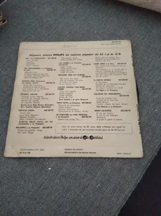 Vinilo Trio Los Paraguayos - Bajo el cielo del Par