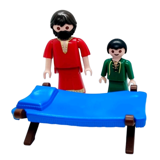 Cama Romana azul - Playmobil