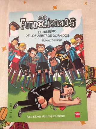 Libro lectura Los futbolísimos.