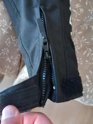 Chaqueta Moto Armure Hamo Waterproof Black/Yellow