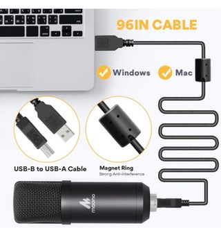 Micrófono Maono Profesional Mesa Negro