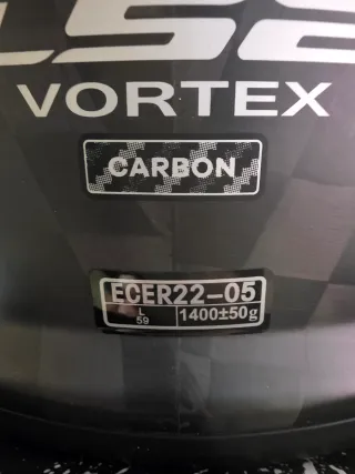 Casco Moto LS2 Vortex FF313 Carbono