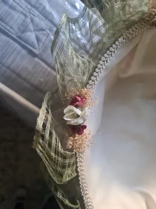 Cesta alfileres, cestas de regalo boda/comunion.