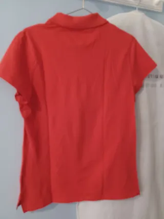 Polo Tommy Hilfiger Mujer XL Rojo