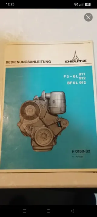Manuales Deutz Lote