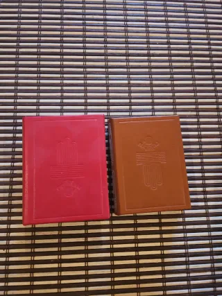 Libros miniatura La Gitanilla y Capitán Alatriste