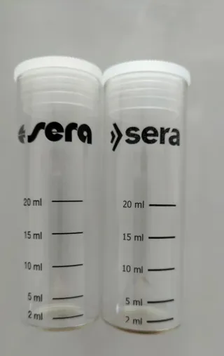 Probetas Sera 20 ml (2 unidades)