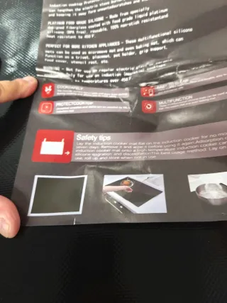 Alfombrilla Protectora Placa Inducción 52x80cm