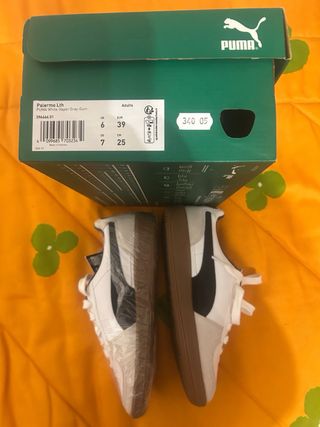 Puma Palermo Talla 39 en su caja