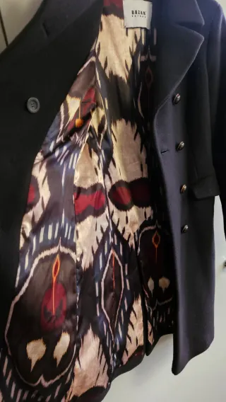 Cappotto Bazar nero taglia S 38/40