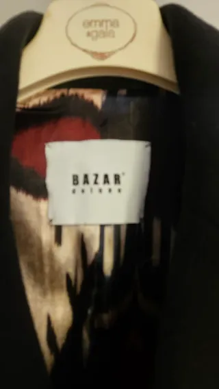 Cappotto Bazar nero taglia S 38/40