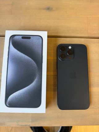 iPhone 15 Pro Max Titanio Negro 256 GB
