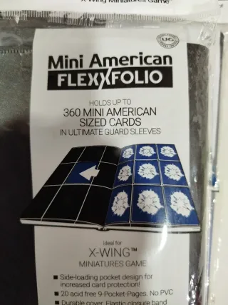 1 Álbumes Mini American Flexxfolio X-Wing
