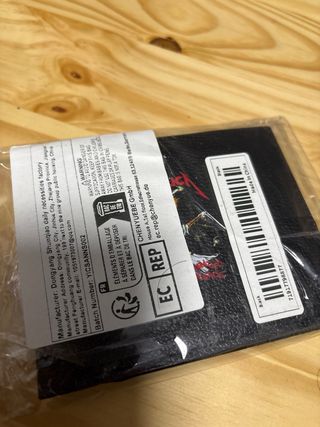 Billetera Metallica Negra