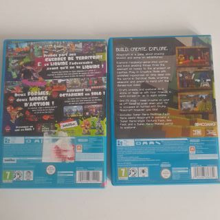 Giochi Minecraft e Splatoon per Wii U