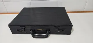 Maletínes vintage clasicos negros