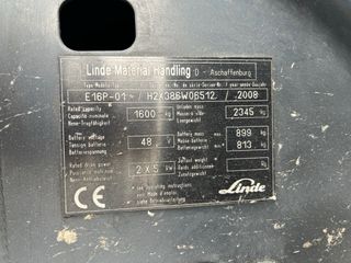 Carretilla Elevadora Linde E16P a 5,65 metros