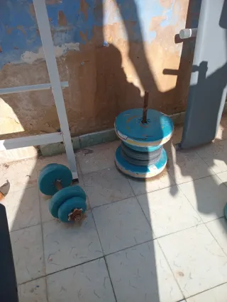 Máquina de gimnasio banco de pesas