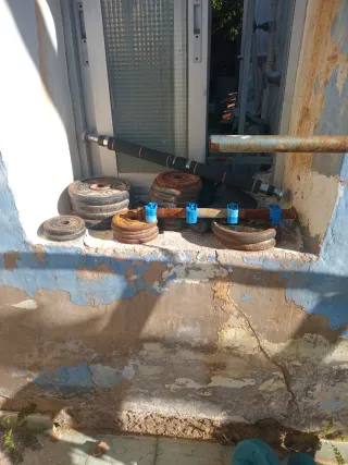 Máquina de gimnasio banco de pesas