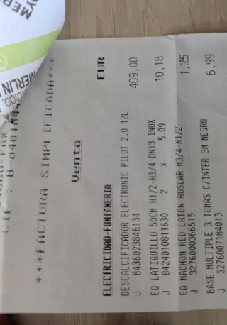 Descalcificador Electrónico Pilot 2.0 12L